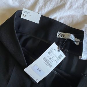 Brand New Zara Flared Black Pants